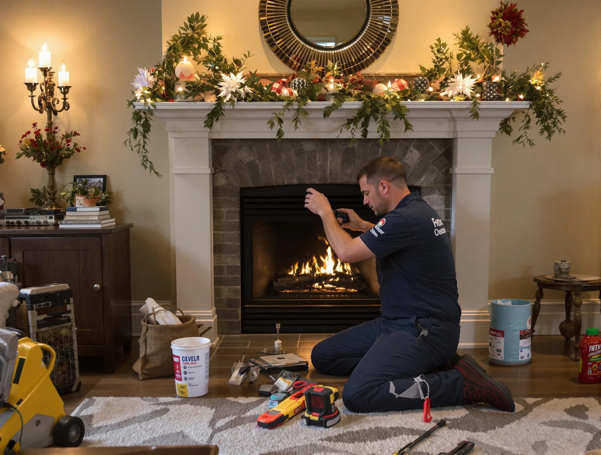 Bernalillo Chimney Sweep offering fireplace maintenance services in Bernalillo, NM