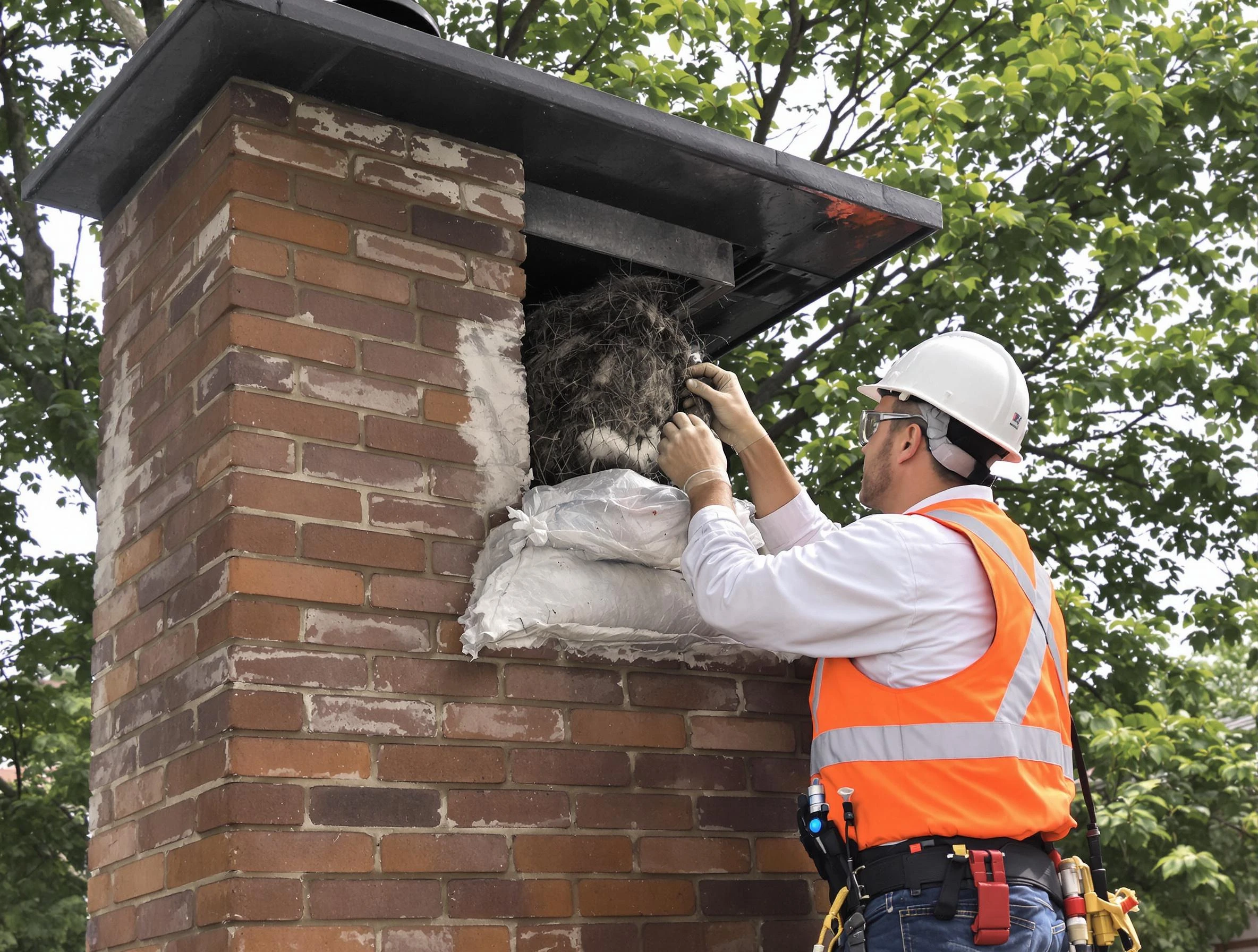 Humane removal of debris and animals by Bernalillo Chimney Sweep in Bernalillo, NM