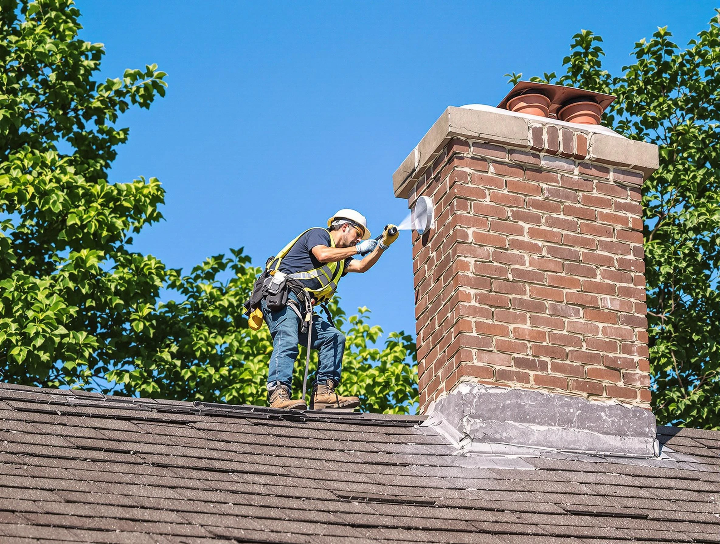Bernalillo Chimney Sweep performing an inspection with advanced tools in Bernalillo, NM