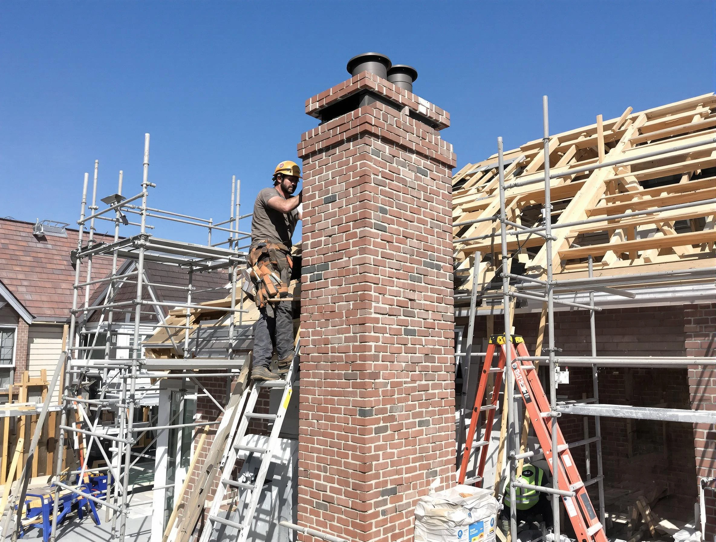 New chimney installation completed by Bernalillo Chimney Sweep in Bernalillo, NM